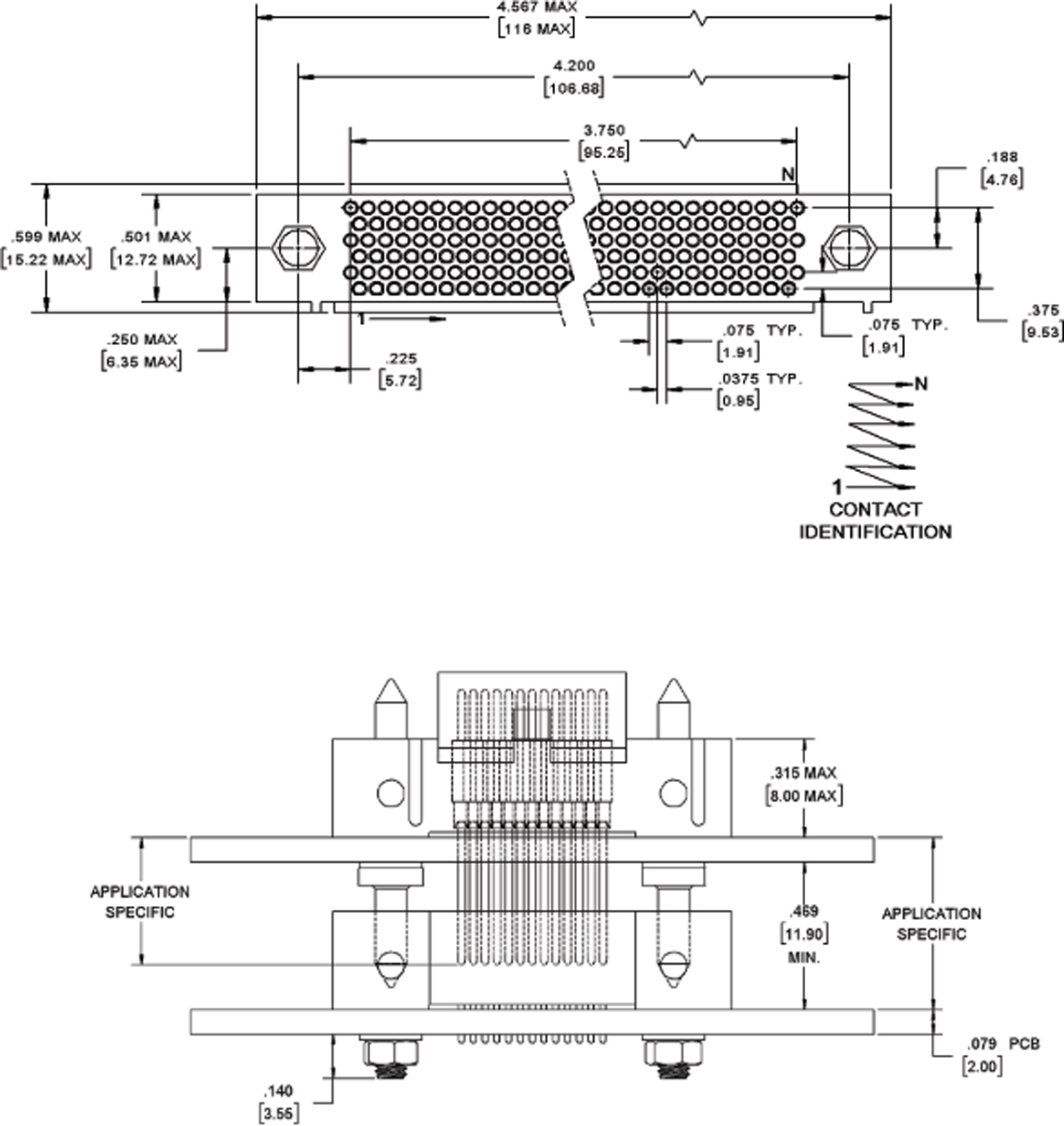 Data Sheet - HMP 6-Row Plug, Stacking